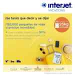 Promoción Interjet Semana Santa de vuelo Gratis en la compra de un paquete hotel + avión