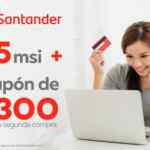 Promoción Elektra Santander: Hasta 15 meses sin intereses + cupón de $300 para tu próxima compra
