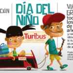 Promoción Turibus Día del Niño: Niños viajan gratis y reciben un obsequio si viajan el 30 de abril