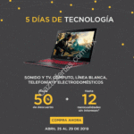 El Palacio de Hierro: 5 Dias de Tecnología con hasta 50% de Descuento + 12 Meses Sin Intereses