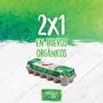 2x1 en huevos orgánicos en la tienda en línea de Aires del Campo