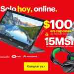En Best Buy $100 en cupones por cada $1,000 de compra con tarjetas participantes hoy 16 de abril