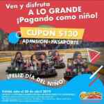Cupón Bosque Mágico Día del Niño admisión + pasaporte a precio de niños a $130