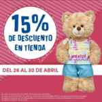 Promoción Build-A-Bear Día del Niño: 15% de descuento en peluches