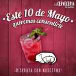 Promoción Cervecería de Barrio Día de las Madres 2019: Coctél de cortesía para mamá y más del 9 al 12 de mayo