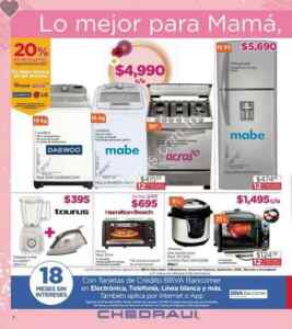 Folleto de ofertas Chedraui Día de las Madres 2019 del 25 de abril al 10 de mayo