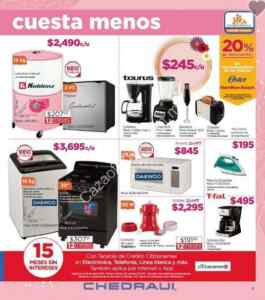 Folleto de ofertas Chedraui Día de las Madres 2019 del 25 de abril al 10 de mayo