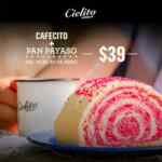 Promoción Día del Niño Cielito Querido Café: Cafecito y Pan Payaso por $39