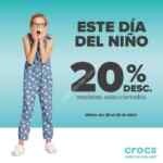 Promoción Crocs Día del Niño: 20% de descuento en modelos seleccionados