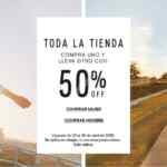 En Express online segundo a mitad de precio en toda la tienda