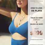 Promoción Fiorentina Vacaciones: Traje de baño completo + salida de baño a $899