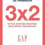 Promoción Vacaciones de Primavera Gap: 3x2 en prendas de damas, caballeros e infantiles