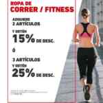 En Martí hasta 25% de descuento directo en ropa de correr y fitness