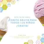 Promoción Nutrisa Día del Niño 2019: Conito GRATIS para todos los niños el 30 de abril