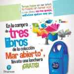 Promoción Porrúa Día del Niño: 25% de descuento en libros de la colección Mar Abierto y lonchera de regalo en la compra de 3 libros