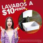 Promoción Recubre de lavabos a $10 pesos en la compra de $5,000 o más en remodelación del hogar