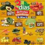 Ofertas S-Mart 3 Día de Frutas y Verduras del 16 al 19 de abril 2019