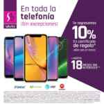 En Suburbia obtén 10% en certificado de regalo en compras de celulares + hasta 18 meses sin intereses