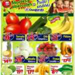 Ofertas Super Guajardo frutas y verduras 30 de abril y 1 de mayo