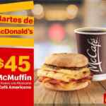 Cupones Martes de McDonalds 2 de Abril 2019