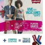 Promoción Levis de toalla de regalo en compras de $2,500