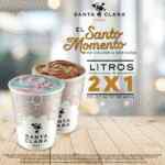 Promoción Santa Clara Día del Niño 2019: 2x1 en litros de helado del 27 al 30 de abril