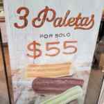Promoción Santa Clara: 3 paletas por $55 pesos