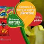 Promoción Soriana fin de semana: 4x3 en botanas Sabritas