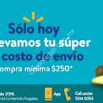 Promoción Walmart Jueves de envíos Gratis con compra mínima de $250
