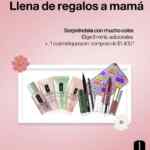 Promoción Clinique Día de las Madres: Llévate regalos con todas tus compras en la tienda online