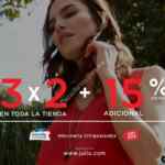 Promoción Julio Hot Sale 2019: 3x2 en toda la tienda + 15% de descuento adicional