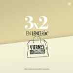 Viernes de Compras Andrea: 3x2 en lencería sólo hoy