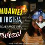 Promoción Cervecería de Barrio: Cerveza Gratis si te tomas una foto con tu celular Huawei