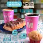 Promoción Cielito Querido Café: Trenza a $10 y mantecada a $6 en la compra de un cappuccino o un café de hoy