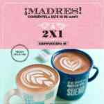 Promoción Cielito Querido Café Día de las Madres 2019: 2x1 en cafés cappuccino el 10 de mayo de 4:00 a 7:00