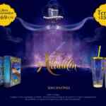 Combos Cinépolis Aladdin de libro contenedor o termo edición especial