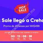 Promoción Crehana Hot Sale 2019: 4 cursos online por $499 pesos