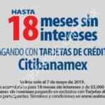 Ofertas Walmart Cyber Martes Citi Banamex 7 de mayo: $500 de bonificación + 18 MSI