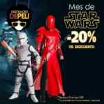 En Disfraces de Peli 20% de descuento en disfraces de Star Wars