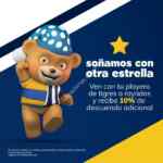Promoción Don Colchón Clásico Regio: 10% de descuento adicional en colchones si vas con playera de Tigres o Rayados