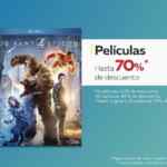 Promoción Elektra: hasta 70% de descuento directo en DVDs y blu rays dependiendo de la cantidad que compres