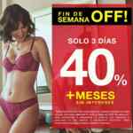 Fin de semana off Fiorentina: 40% de descuento + meses sin intereses