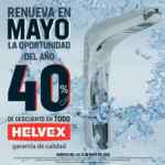 40% de descuento en todo Helvex durante mayo 2019