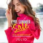 Pre-Summer Sale Julio: Hasta 30% de descuento en mercancía seleccionada