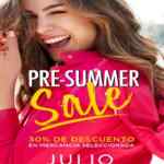 Promoción Julio Pre-Summer Sale 2019: 30% de descuento en prendas seleccionadas