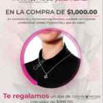 Promoción Día de las Madres La Comer: dije Tanya Moss de regalo en compras de $1,000 en artículos de belleza