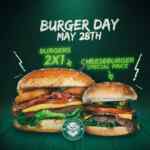 Promoción McCarthy's Día de la Hamburguesa 2019: 2x1 en burgers hoy 28 de mayo
