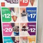 Promociones McDonalds Postre del Día 2019 de lunes a domingo