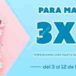 Promoción Milano Día de las Madres: 3x2 en ropa de dama con etiqueta verde y amarilla