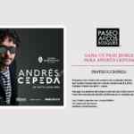 Boletos gratis para el concierto de Andrés Cepeda en el Teatro Metropolitan con tus compras en Paseo Arcos Bosques